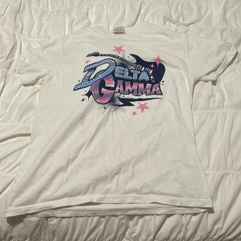 Comfort Colors Delta Gamma Hannah Montana inspired t-shirt